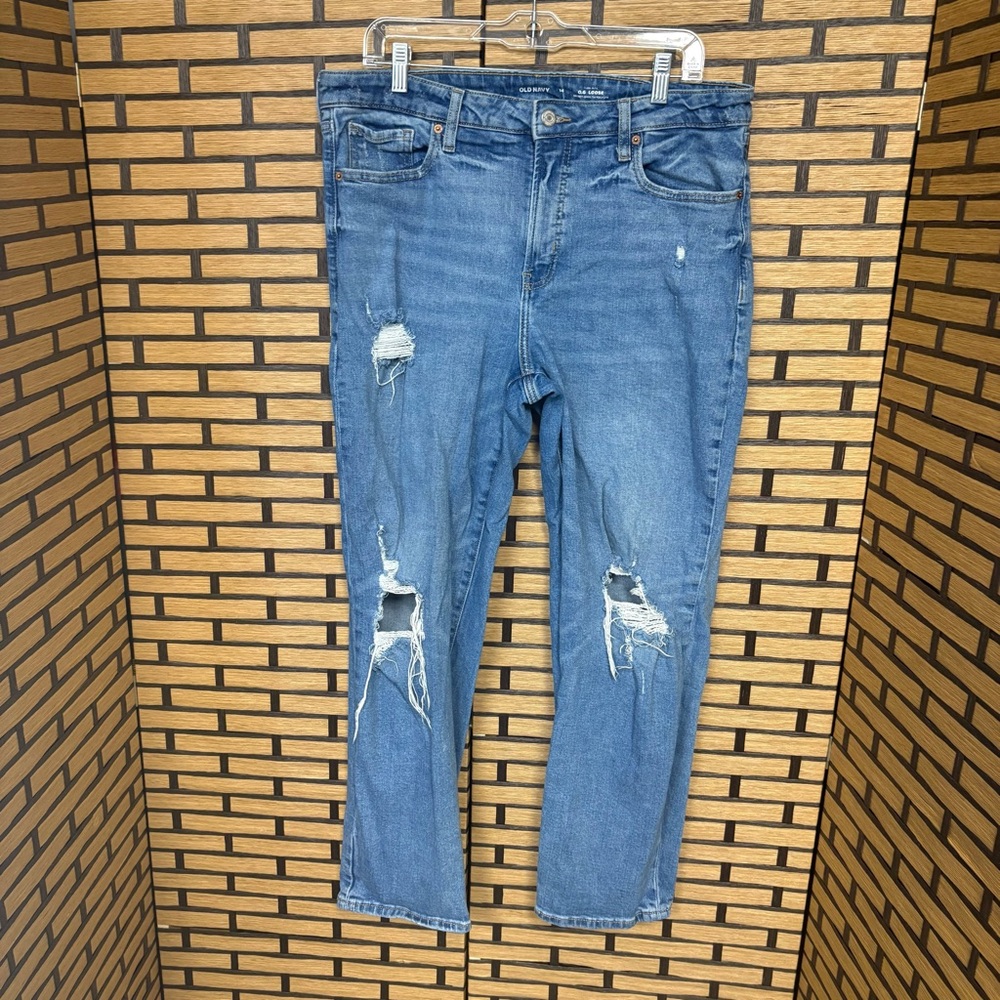 Old‎ Navy O.G. High Rise Loose Jeans Size 14